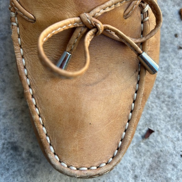 Mercanti Fiorentini String Tie Driving Loafers, size 7 - Picture 8 of 12